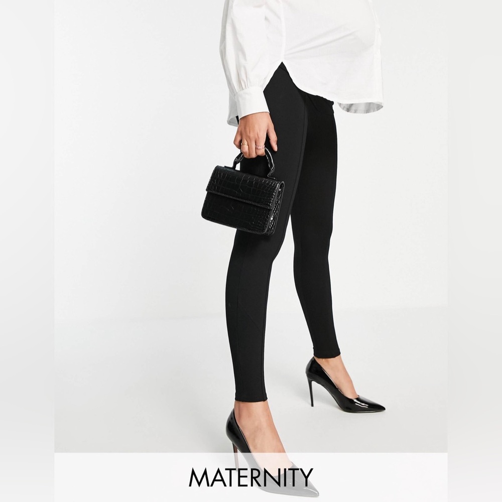 River Island Black Maternity Leggings